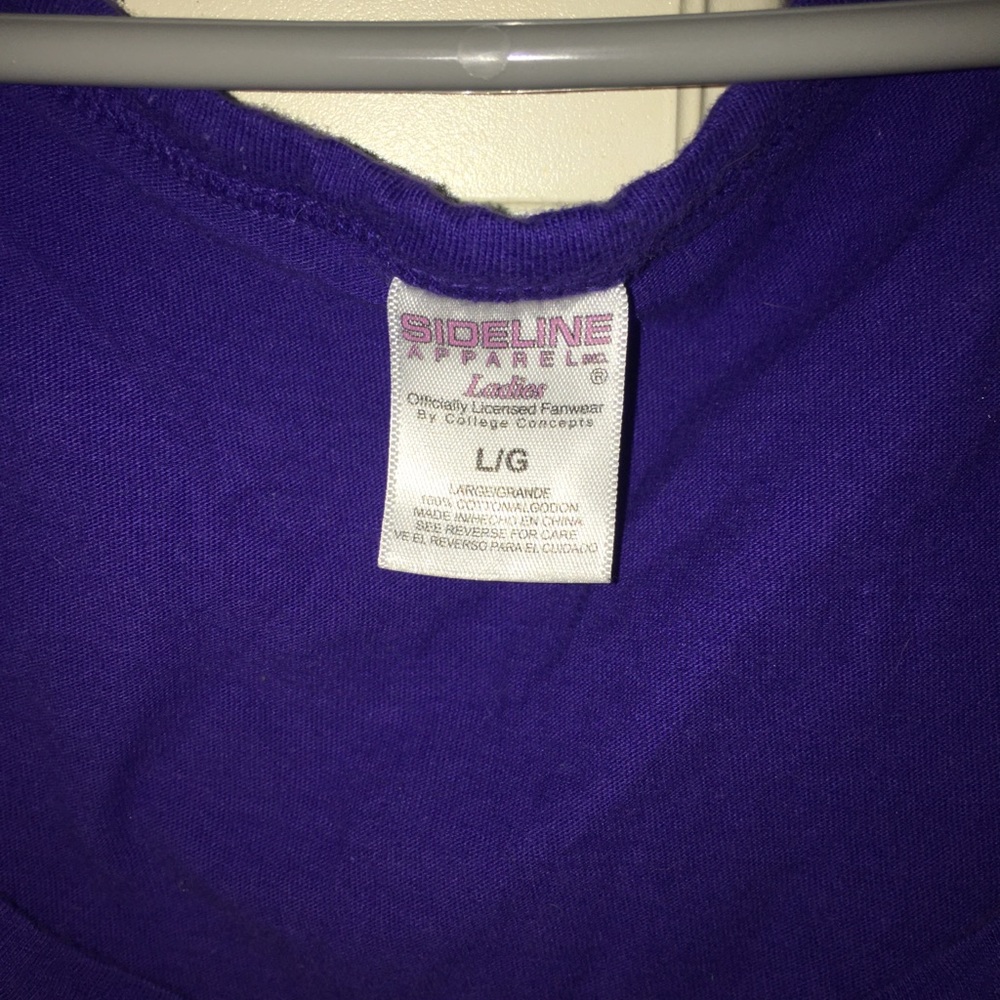 LSU women’s tank top size Large normal wear